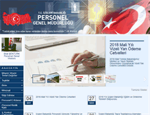 Tablet Screenshot of personel.icisleri.gov.tr